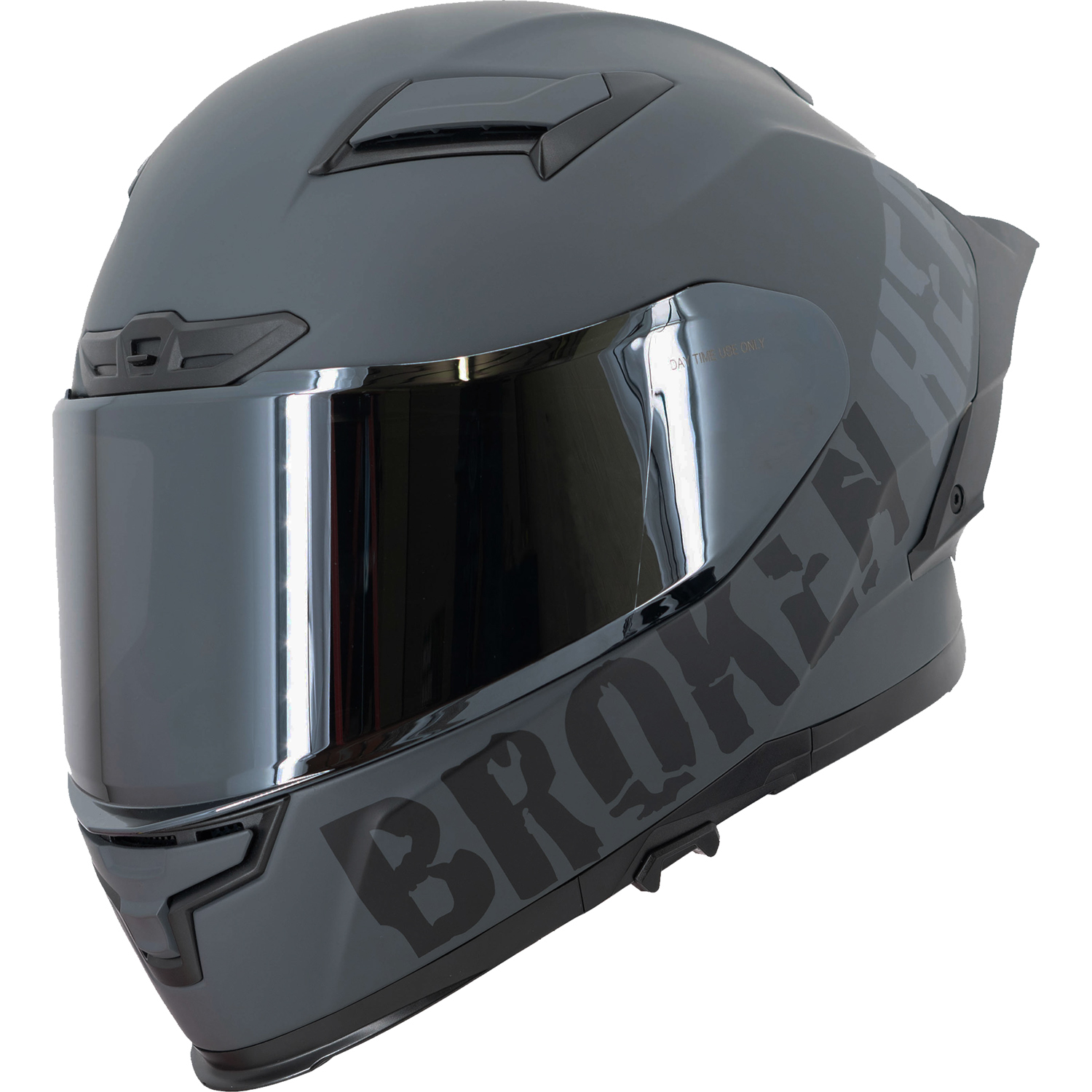 Broken Head Street Division Dark Shadow mit Black Chrome Visier – Produktfoto
